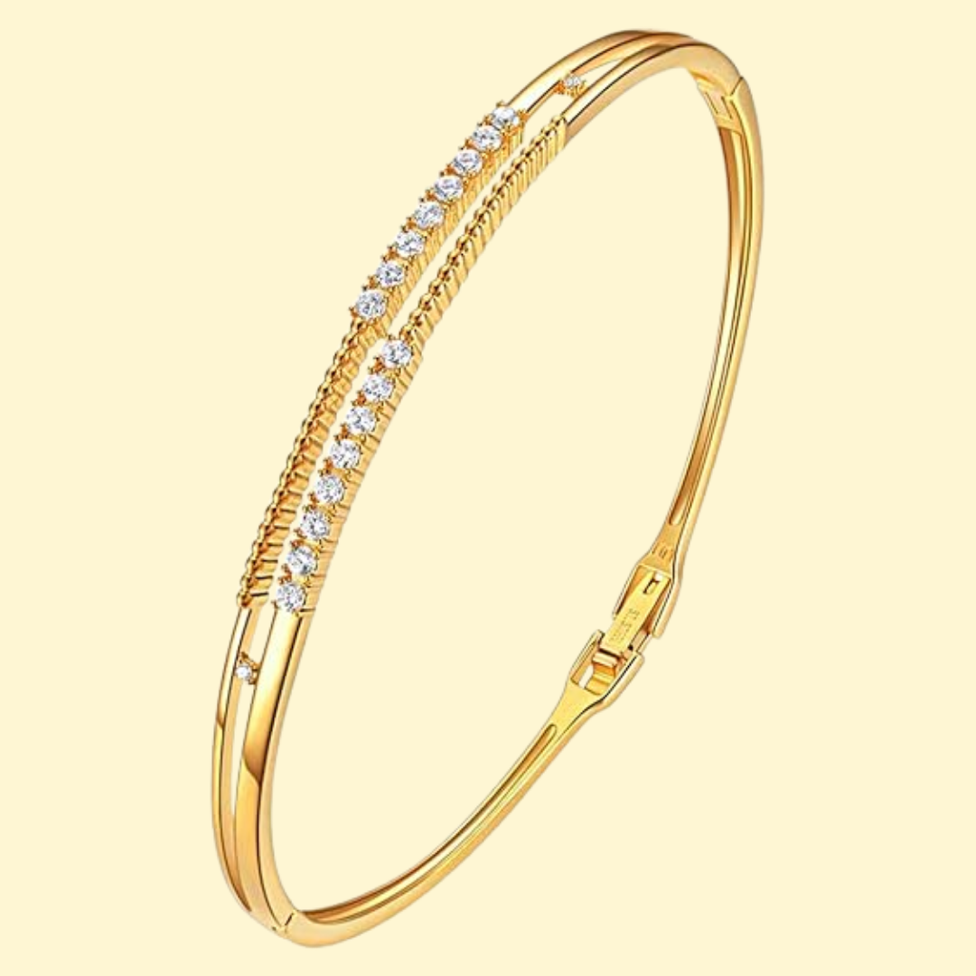 Tilla – Eleganter Armreif mit funkelndem Zirkonia-Steinbesatz