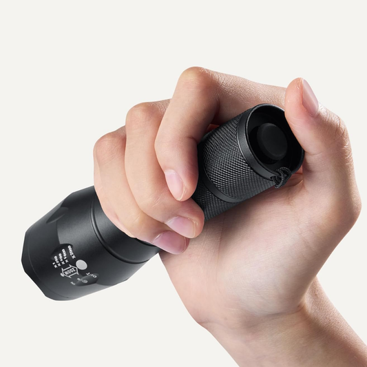 Linus – Kompakte LED-Taschenlampe mit Zoom-Funktion
