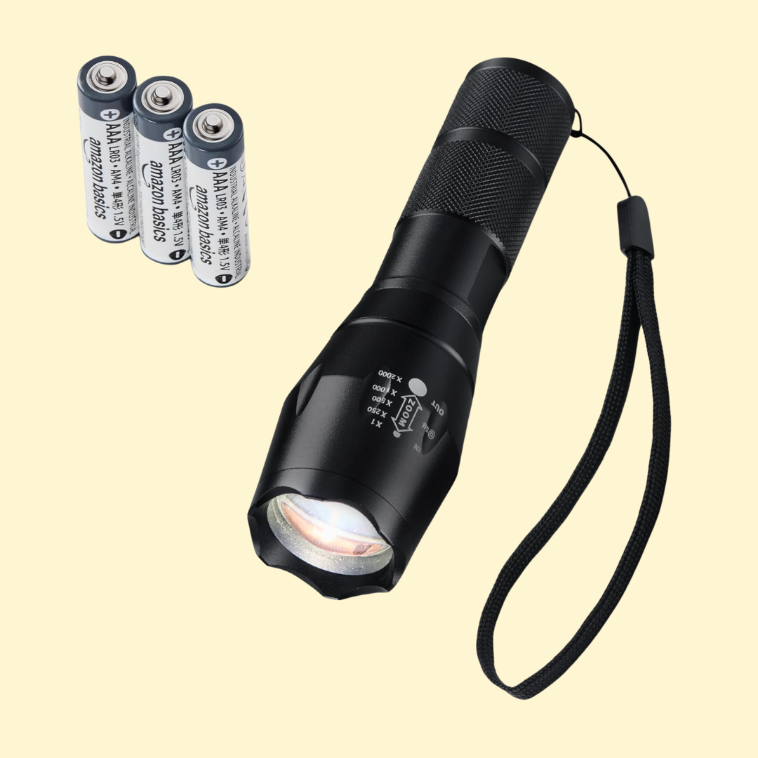Linus – Kompakte LED-Taschenlampe mit Zoom-Funktion