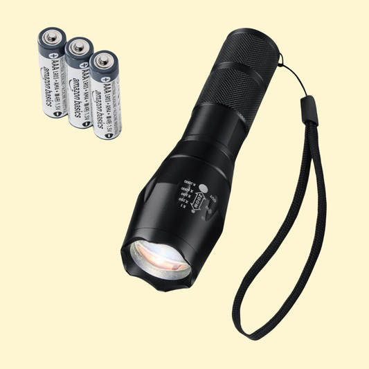 Linus – Kompakte LED-Taschenlampe mit Zoom-Funktion